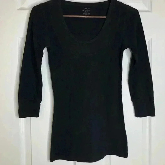 Joe Fresh Black Long Sleeved Thermal Shirt Size XS - Picture 1 of 16